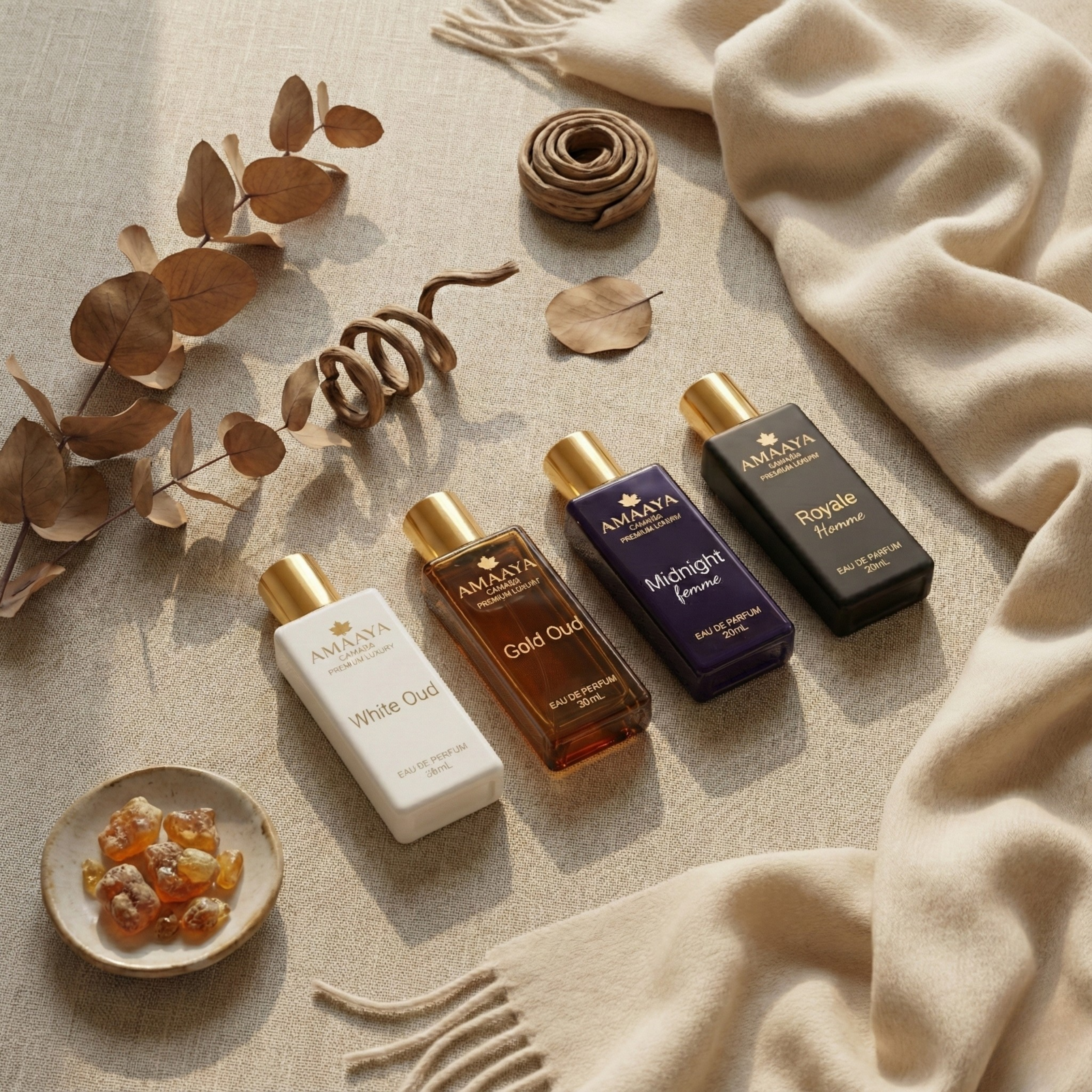 Amaaya Set (Set of Four) The Perfume Story