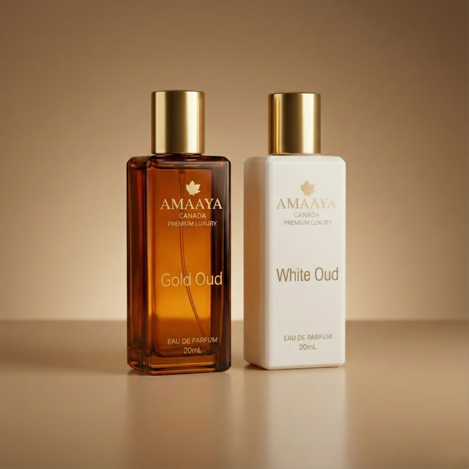 Amaya Two Ouds – Gold Oud & White Oud Duo The Perfume Story