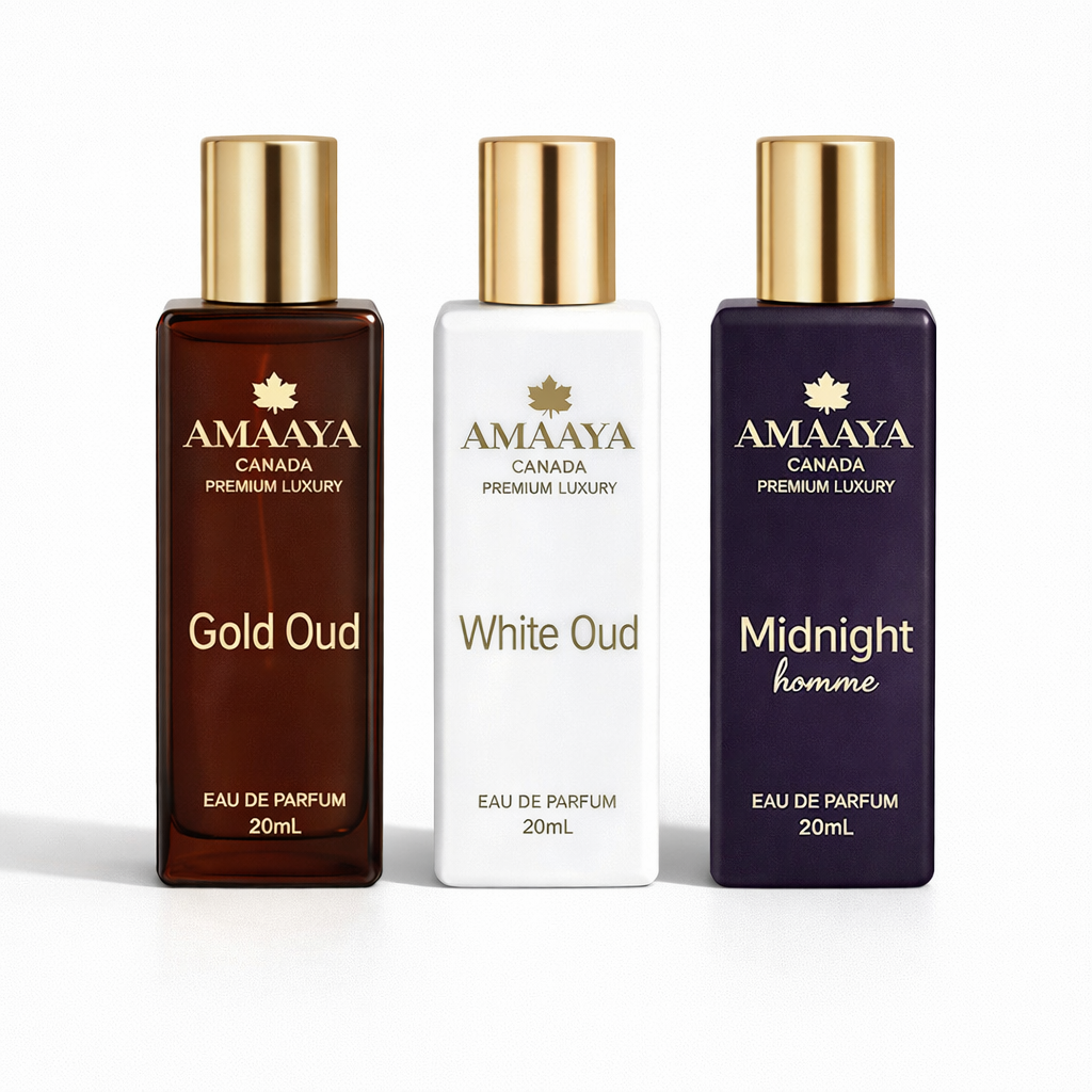 Amaya Ouds + Vanilla Trio Gift Set The Perfume Story