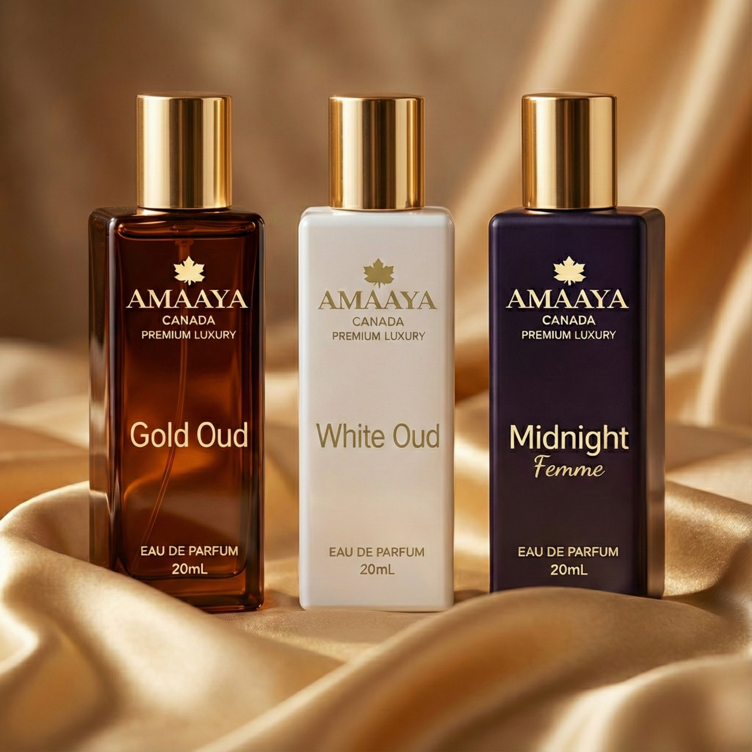 Amaya Ouds + Vanilla Trio Gift Set The Perfume Story