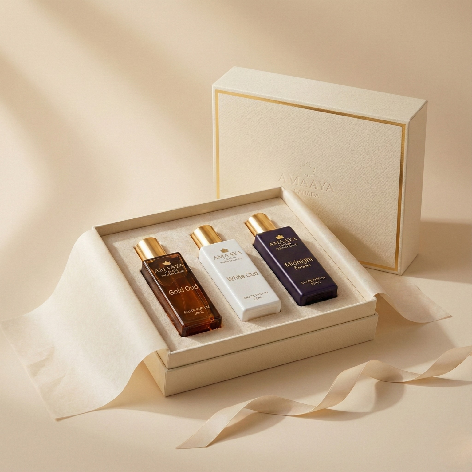 Amaya Ouds + Vanilla Trio Gift Set The Perfume Story
