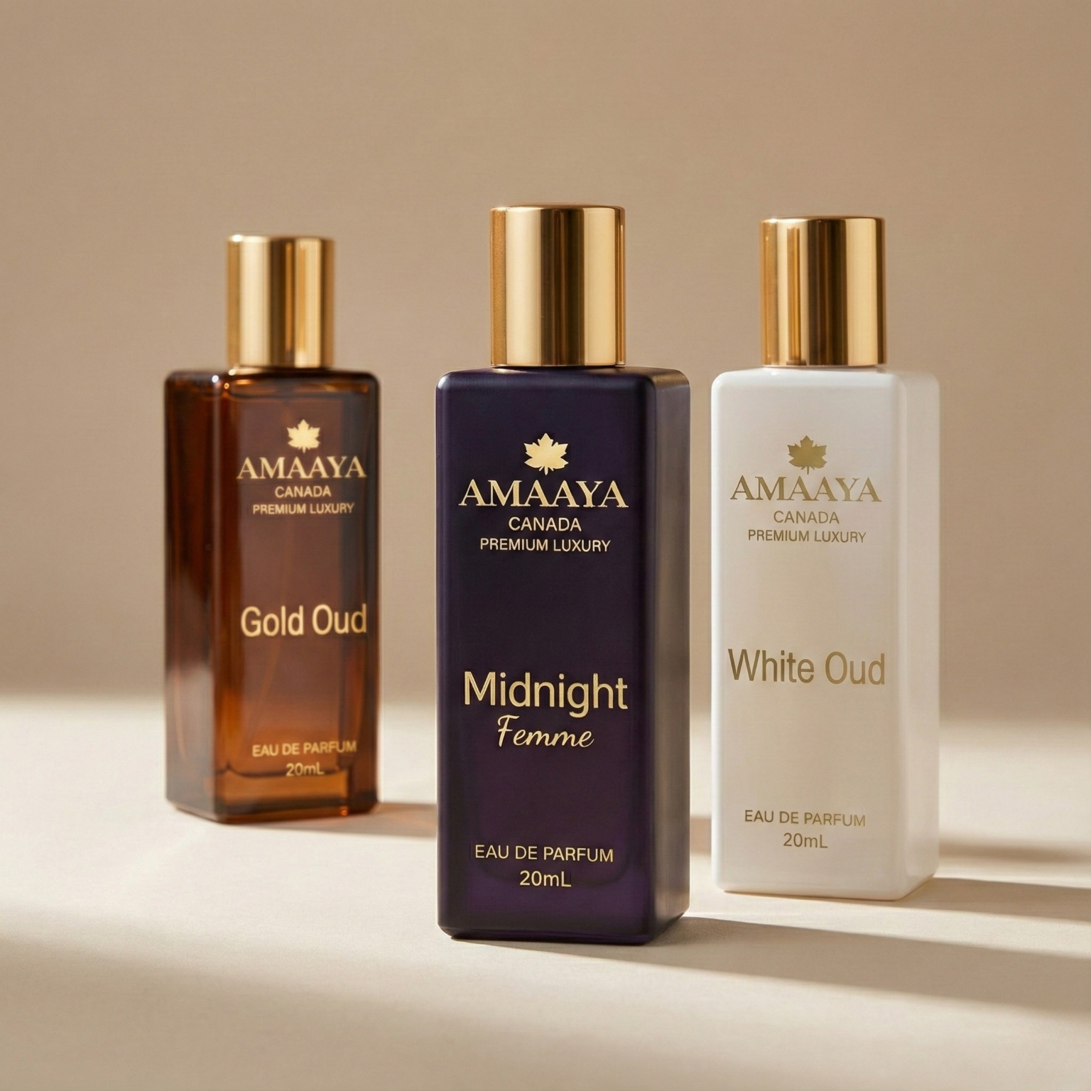 Amaya Ouds + Vanilla Trio Gift Set The Perfume Story