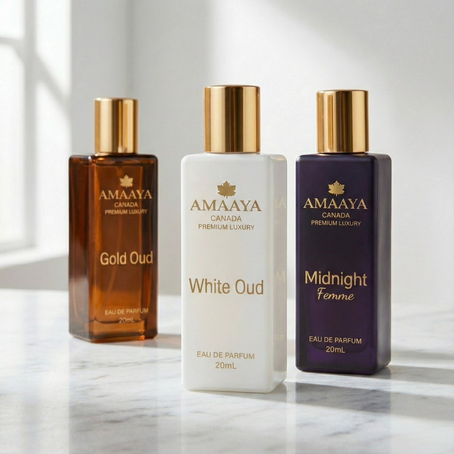 Amaya Ouds + Vanilla Trio Gift Set The Perfume Story