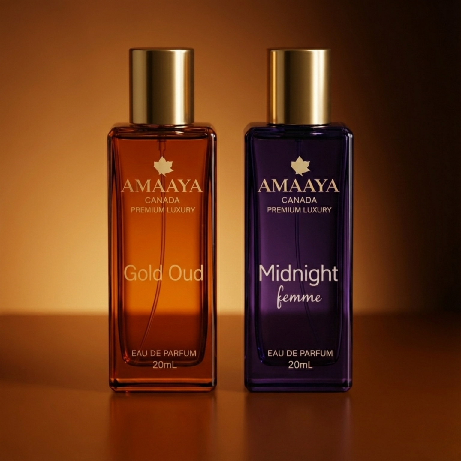Amaya Gold Oud & Midnight Femme Duo The Perfume Story