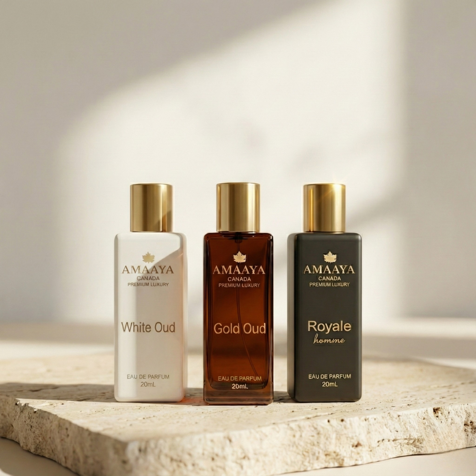 Amaya Ouds + Fresh Trio Gift Set The Perfume Story