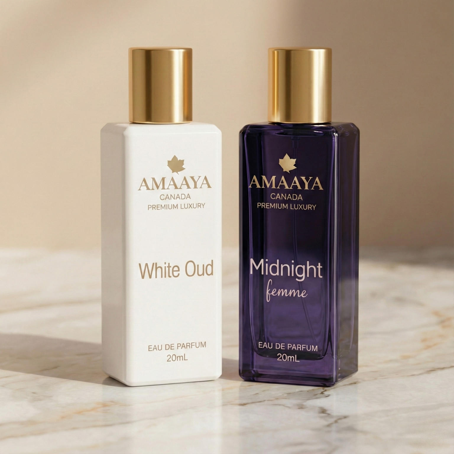 Amaya White Oud + Midnight – Elegant & Mysterious Duo The Perfume Story